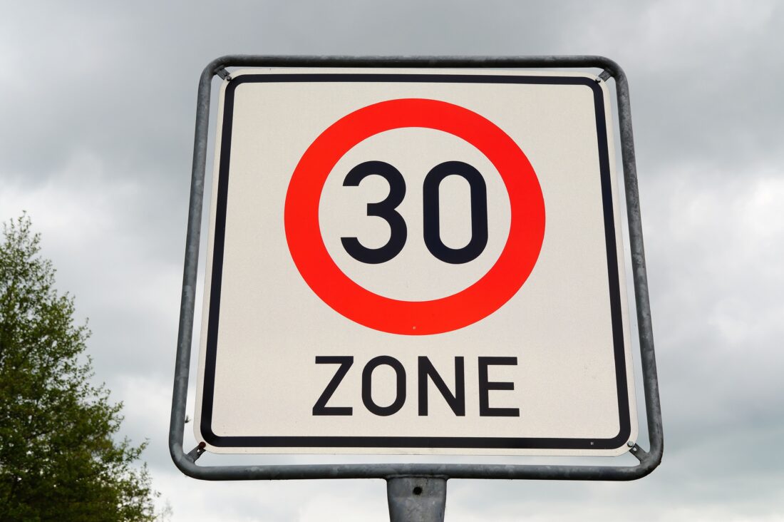 Verkehrsschild 30er Zone